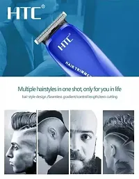 AT-528 rechargeable and cordless hair trimmer for women and men, hair Cutting Karne wali Machine with T shape precision stainless steel sharp blade beard shaver upto length 0.5 to 7mm and 45 min of co-thumb3