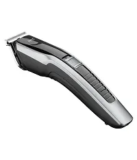 HTC AT-538 Rechargeable Hair Trimmer for men with T shape precision stainless steel sharp blade beard shaver upto length 0.5 to 7mm ( Black )-thumb2