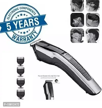 Trimmer AT538 Cordless Beard Trimmer for Men and Hair Trimmer for Men Bal Katne Wala Machine Hair Clipper for Men Professional Beard Trimmer and Body Hair Removal for Men with 4 Trimming Combs 45 Min