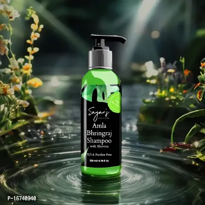 Sayan's Amla Bhringraj Shampoo with Aloe Vera