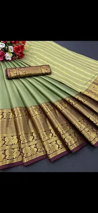 Beautiful Jacquard Saree With Blouse Piece