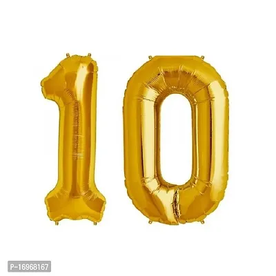 10 Number Birthday Party Decoration/Birthday suppliers /Birthday Decoration Foil