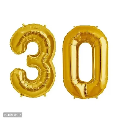 30 Number Birthday Party Decoration/Birthday suppliers /Birthday Decoration Foil