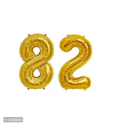 82 Number Birthday Party Decoration/Birthday suppliers /Birthday Decoration Foil