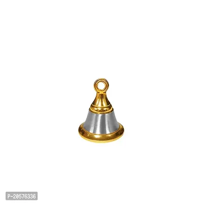 Adhvik Traditional Brass (Small 1 No ) Hanging Puja Pooja  Other Rituals Bell Ghanti for House  Temple Poojan Purpose Spiritual Gift Item (Pack Of 1)-thumb4