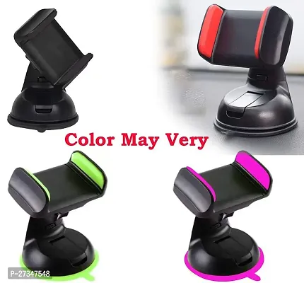Adhvik Universal Silicone Sucker Small Neck Car Mobile Phone Holder Mount Stand Ultimate Reusable Suction Cup with 360 Degree Rotation for Car Windshield Dashboard-thumb5
