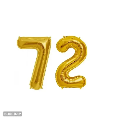 72 Number Birthday Party Decoration/Birthday suppliers /Birthday Decoration Foil-thumb0