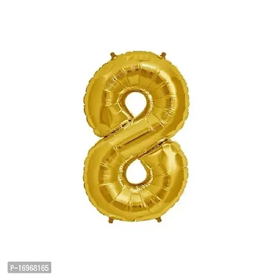 8 Number Birthday Party Decoration/Birthday suppliers /Birthday Decoration Foil-thumb0