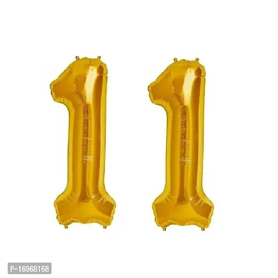 11 Number Birthday Party Decoration/Birthday suppliers /Birthday Decoration Foil-thumb0