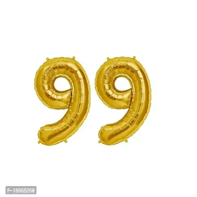 99 Number Birthday Party Decoration/Birthday suppliers /Birthday Decoration Foil