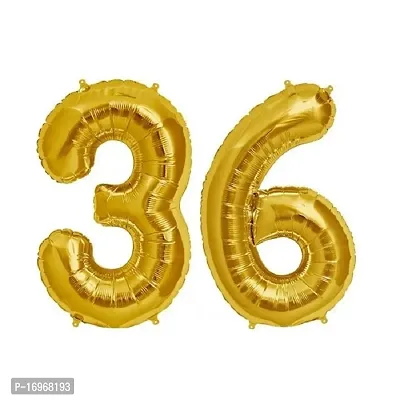 36 Number Birthday Party Decoration/Birthday suppliers /Birthday Decoration Foil