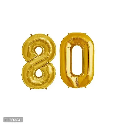 80 Number Birthday Party Decoration/Birthday suppliers /Birthday Decoration Foil