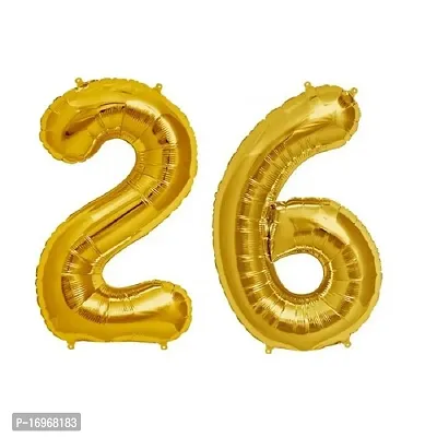 26 Number Birthday Party Decoration/Birthday suppliers /Birthday Decoration Foil