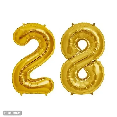 28 Number Birthday Party Decoration/Birthday suppliers /Birthday Decoration Foil