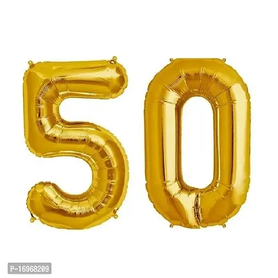 50 Number Birthday Party Decoration/Birthday suppliers /Birthday Decoration Foil