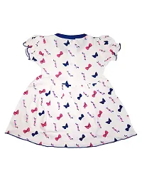 INFANT Baby Girls Half Sleve Knee Lenghth Frock Dress.-thumb1