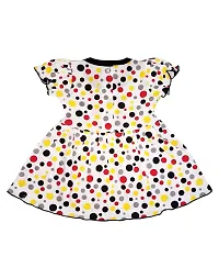 INFANT Baby Girls Half Sleve Knee Lenghth Frock Dress.-thumb1