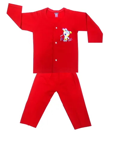 INFANT Cotton Full sleeve Stylish Top & Pant Baby Boys & Baby Girls Casual Dress.