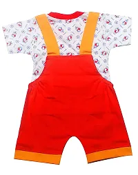 INFANT Cotton Dungaree For Baby Boys  Girls.(Green)-thumb1