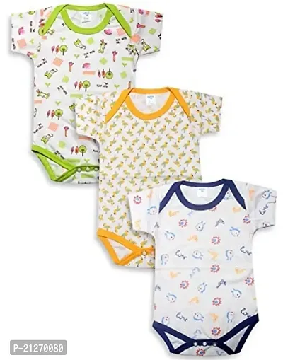 INFANT Cotton Romper For Baby Boys  Girls Pack of 3