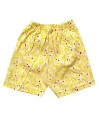 Short for Baby Boys  Baby Girls Casual Printed Pure Cotton Green,Yellow,Pink??(Multicolor, Pack of 3) (6-12 Months)-thumb2