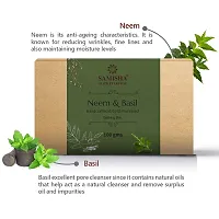 SAMISHA Glow Everyday Organic Neem  Basil Soap 100 g-thumb2