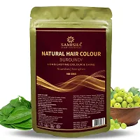 SAMISHA Set of 2 Natural Hair Color For Long Lasting Color  Shine 100g Each - Burgundy-thumb2