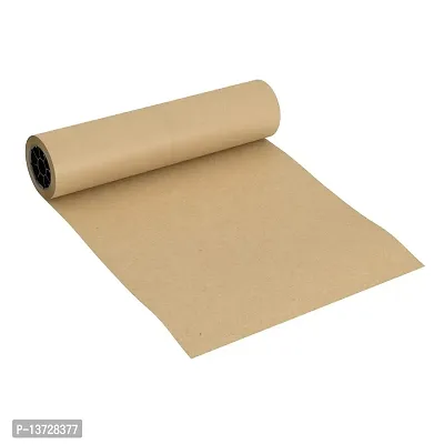 MM WILL CARE - WE WILL CARE YOUR PRODUCTS Kraft Liner Paper Roll (Brown, 5 m, 32 Inch)