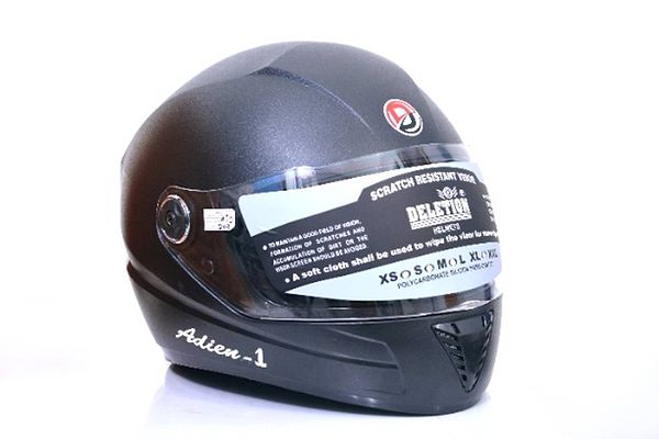 ISI Certified. Full Face Helmet ABS material Best for safety and scratch resistance visor.