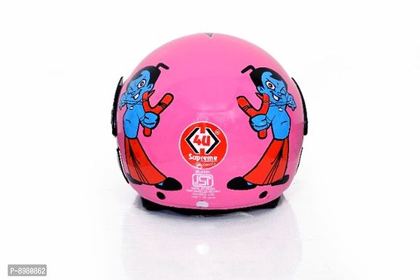 4U Supreme Bike Helmet for Kids, Juniors and Ladies (For Small Heads) Non Breakable Helmet-thumb3