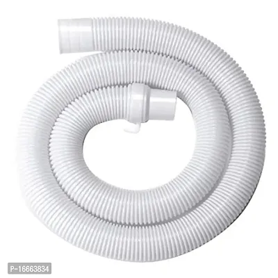 1.5 Meter Top load/Semi Load Washing Machine Outlet Drain Waste Water Hose Flexible Hose Pipe (Pack Of 1)-thumb0