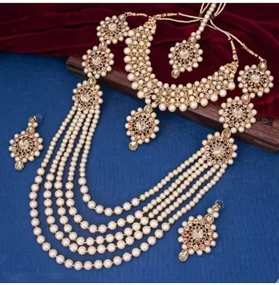 Womens Beautiful Alloy Necklace Set