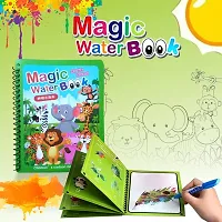 Kids Reusable Water Color Book With Pen (1 Book  1 Pen), Best Birthday Gift For Toddlers  (Spiral, Magic Color Book)-thumb4