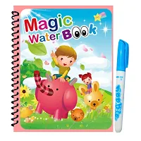 Magic Water Book Quick Dry Book Water Coloring Book With Magic Pen Painting Book  (onlinecollections1, onlinecollections1)-thumb2