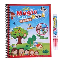 Magic Water Book Quick Dry Book Water Coloring Book With Magic Pen Painting Book  (onlinecollections1, onlinecollections1)-thumb3