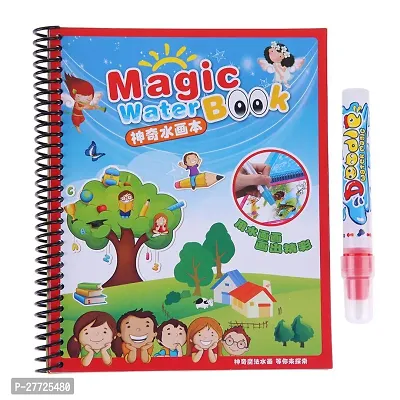 Magic Water Book Quick Dry Book Water Coloring Book With Magic Pen Painting Book  (onlinecollections1, onlinecollections1)-thumb4