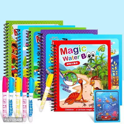 Magic Water Book Quick Dry Book Water Coloring Book With Magic Pen Painting Book  (onlinecollections1, onlinecollections1)-thumb5