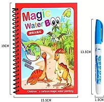 Magic Watercolor Books Magic Water Pen Reveal Coloring Book-thumb1