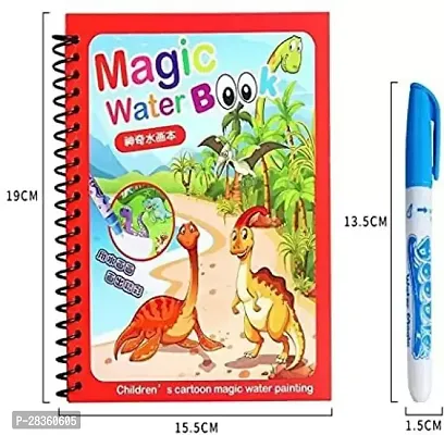 Magic Water Book Water Coloring Book with Magic Pen for Kid