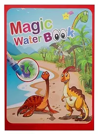 Magic Water Coloring Book with Pen Combo for Kid-thumb1