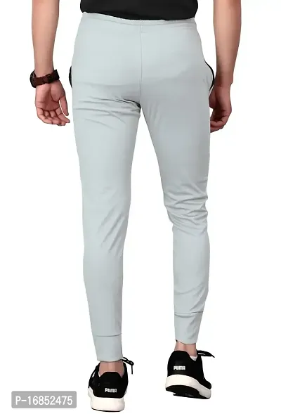DN dry fit  grey trackpant for men-thumb2