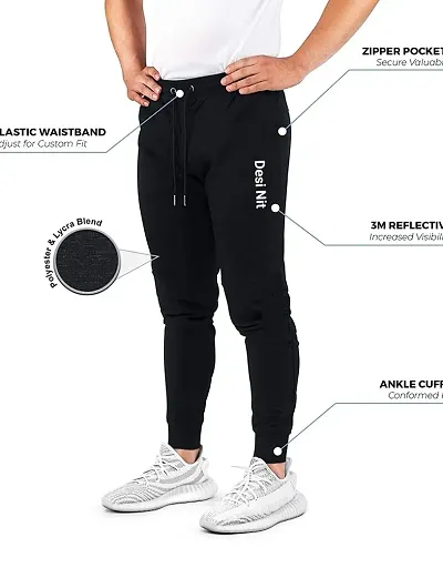 Best Selling Polyester Regular Track Pants For Men 