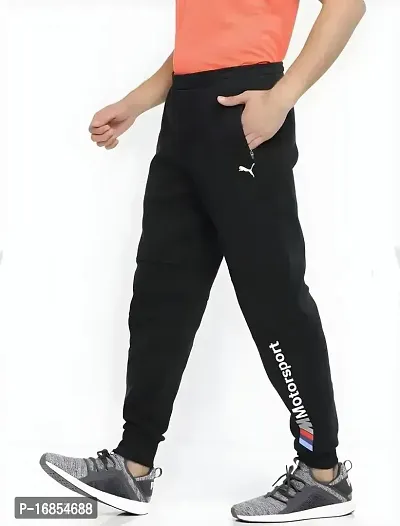 DN black  dry fit trackpant for men