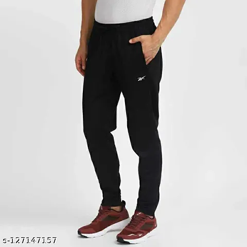 New Launched Polyester Regular Track Pants For Men