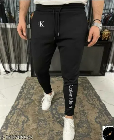 New Launched Polyester Regular Track Pants For Men