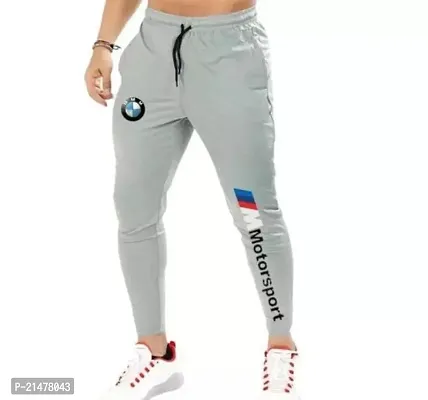 Gray BMW  trackpant for men