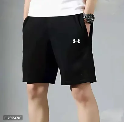 black armour shorts for men-thumb0
