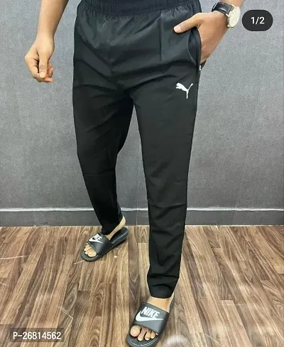 Puma Classic Polyester Regular Track Pants for Men-thumb0