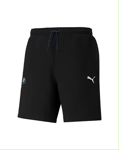 Classic Polyester Solid Shorts for Men