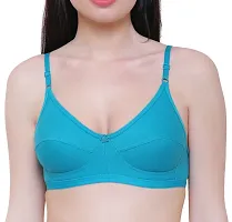 Inner Touch Women's Cotton Non-Padded Bra (Pack of 3)-thumb1